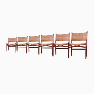 Dining Chairs in Teak Model Ch-31 by Hans J. Wegner for Carl Hansen & Søn, 1967, Set of 6-QNP-2041015