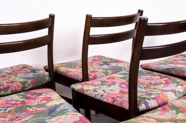 Dining Chairs in the Style of Poul Volther, 1960s, Set of 6-VLO-1347952