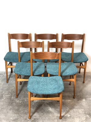 Dining Chairs, Italy, 1960s, Set of 6-FQG-1756815