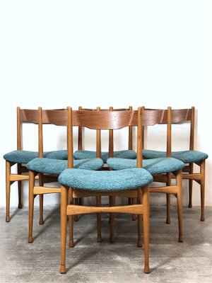 Dining Chairs, Italy, 1960s, Set of 6-FQG-1756815