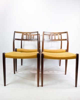 Dining Chairs Model 79 by Niels O. Møller, 1960s, Set of 4-UY-1813949