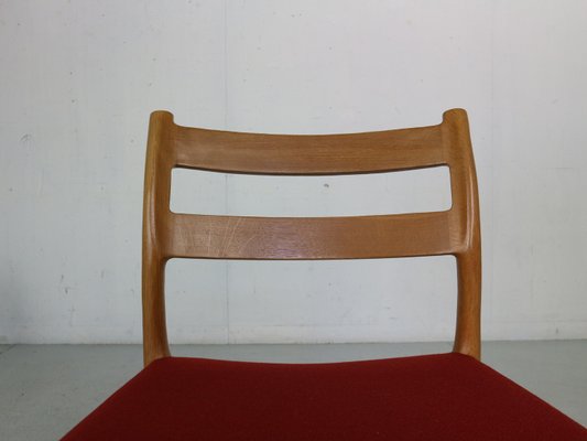 Dining Chairs Model-84 by Niels Otto Moller for Højbjerg, Denmark, 1970s, Set of 4-DT-2026170