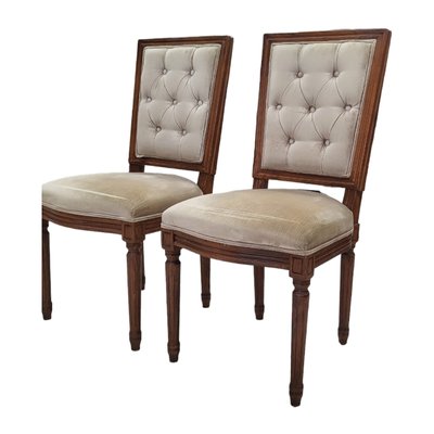 Dining Chairs with Buttoned Backrest from Hanbel, Set of 2-TCS-1783321