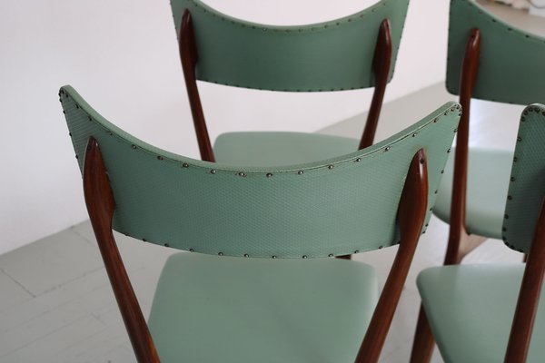 Dining Room Chairs attributed to Ico Paris, Set of 6-AA-1320391