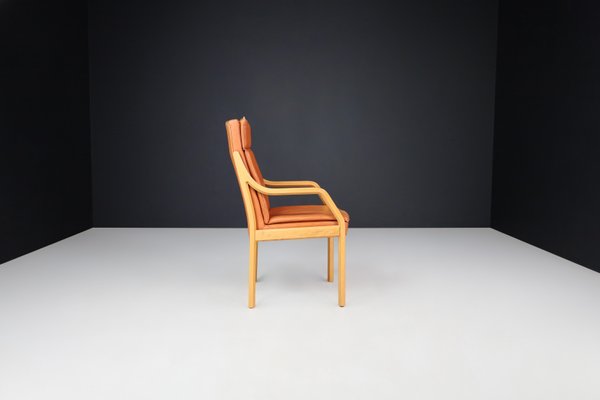 Dining Room Chairs in Bentwood and Leather, Germany, 1970s, Set of 16-TRW-1733716