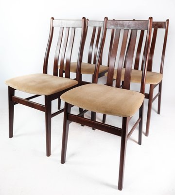 Dining Room Chairs in Mahogany from Farstrup, 1960s, Set of 4-UY-1000737