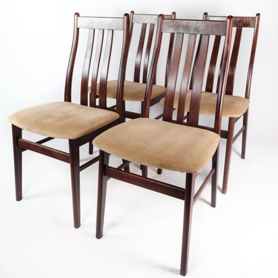 Dining Room Chairs in Mahogany from Farstrup, 1960s, Set of 4-UY-1000737