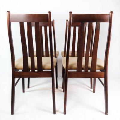 Dining Room Chairs in Mahogany from Farstrup, 1960s, Set of 4-UY-1000737