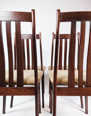 Dining Room Chairs in Mahogany from Farstrup, 1960s, Set of 4-UY-1000737