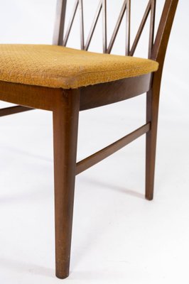 Dining Room Chairs in Walnut, 1940s, Set of 6-UY-980694