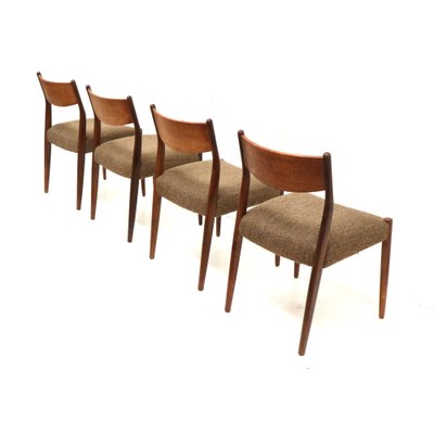 Dining Room Chairs Model D by Fristho Franeker, 1960s, Set of 4-XID-1723663