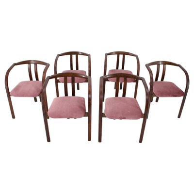 Dining & Side Chairs from Ton, 1980s, Set of 6-TZ-1284449