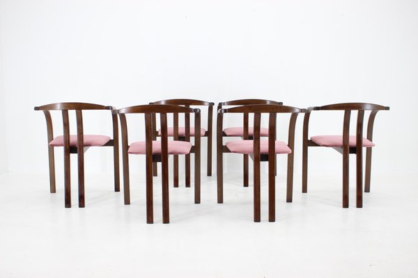 Dining & Side Chairs from Ton, 1980s, Set of 6-TZ-1284449