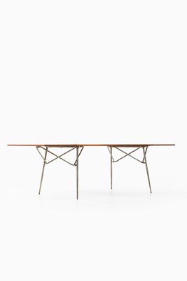 Dining Table or Desk in Teak and Steel attributed to Børge Mogensen, 1953-SC-1819608