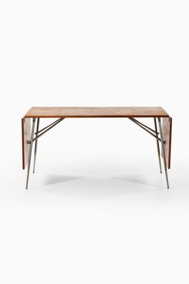 Dining Table or Desk in Teak and Steel attributed to Børge Mogensen, 1953-SC-1819608