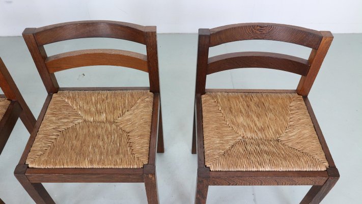 Dinning Room Chairs attributed to Martin Visser for T Spectrum, Netherlands, 1960s, Set of 4-DT-2026254