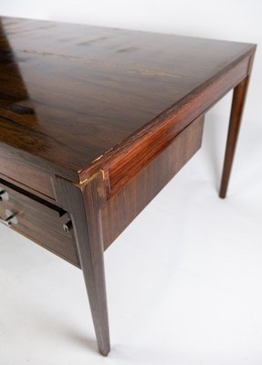 Diplomat Desk in Rosewood by Finn Juhl for France & Son, 1960s-UY-852234