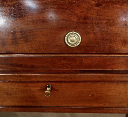 Directoire Mahogany Cylinder Desk, Early 19th Century-RVK-1406251