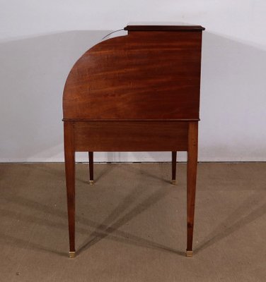 Directoire Mahogany Cylinder Desk, Early 19th Century-RVK-1406251