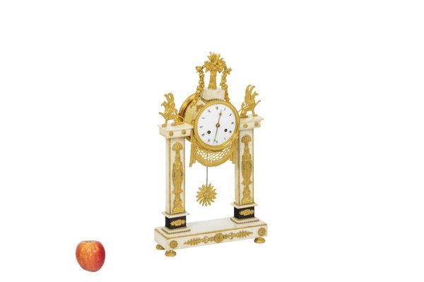 Directoire Period Portico Clock-CEJ-915306