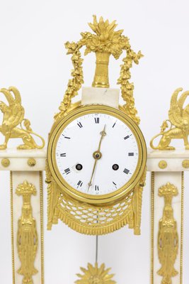 Directoire Period Portico Clock-CEJ-915306