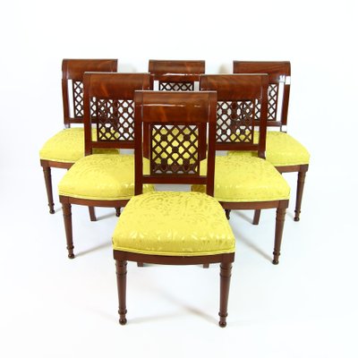 Directoire Style Chairs in the style of G. Jacob, France, 18th-Century, Set of 6-KMT-1261773