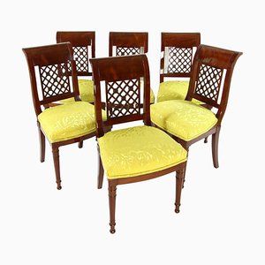 Directoire Style Chairs in the style of G. Jacob, France, 18th-Century, Set of 6-KMT-1261773