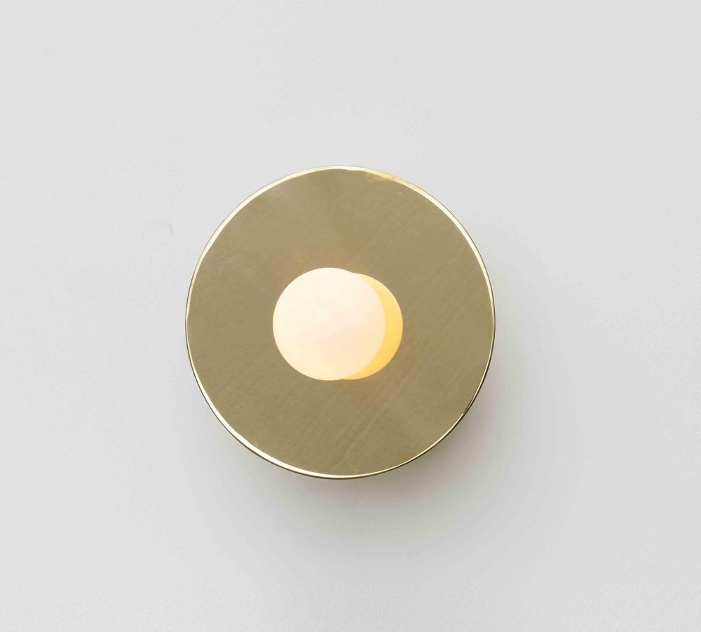 Disc and Sphere Wall Light by Atelier Areti