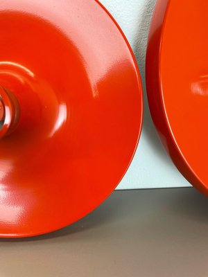 Disc Wall Lights by Honsel attributed to Charlotte Perriand, Germany, 1970s, Set of 2-QZ-1452171