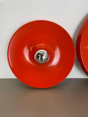 Disc Wall Lights by Honsel attributed to Charlotte Perriand, Germany, 1970s, Set of 2-QZ-1452171