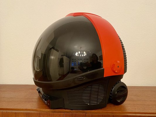 Discoverer TV in Helmet Shape with Visor from Phillips, 1980s-PYR-810041