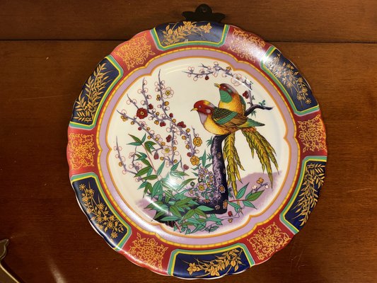 Dish with Birds of Paradise and Flowers by Noritake Jahrstelle, 1977-SZM-1785856