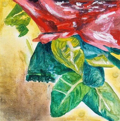 Disha Solanki, Rose Delight, 2023, Oil on Canvas-CHG-2030497