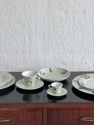 Dishes by Marco Lodola for Francis, 1990s, Set of 9-GTS-1758680