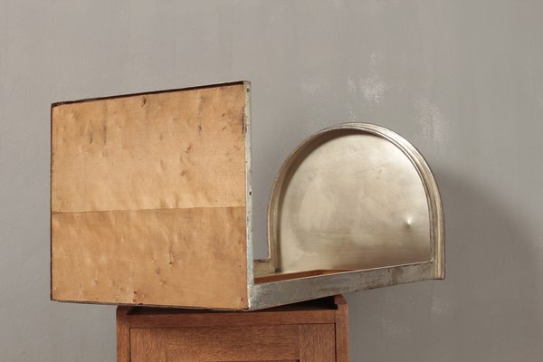 Display Shelf in Nickel & Silver attributed to WMF, 1930s-DUM-1755826