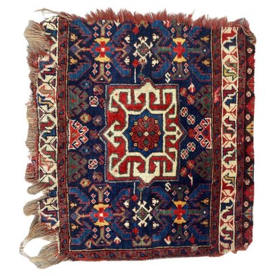 Distressed Ghashghaei Bag Face Rug-YMM-1061701