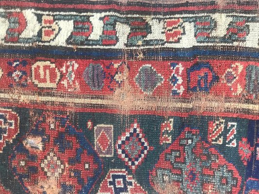 Distressed North Western Kurdish Rug-YMM-1062050