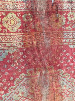 Distressed Turkish Oushak Rug-YMM-1061832