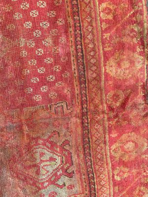 Distressed Turkish Oushak Rug-YMM-1061832