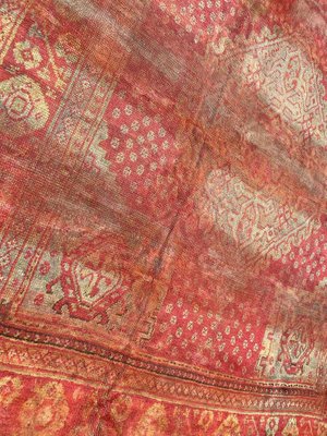 Distressed Turkish Oushak Rug-YMM-1061832