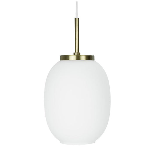 DL39 Pendant Lamp by Dyberg Larsen #Opal/ Brass