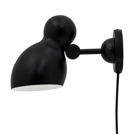 Ludo Wall Lamp by Dyberg Larsen #Black