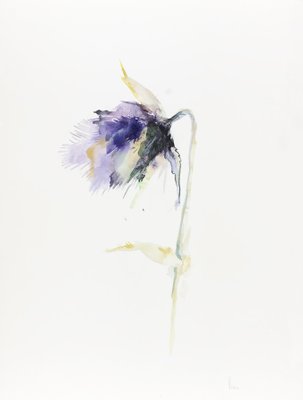 Doïna Vieru, Chardons, 2022, Watercolor on Paper-CHG-1371263