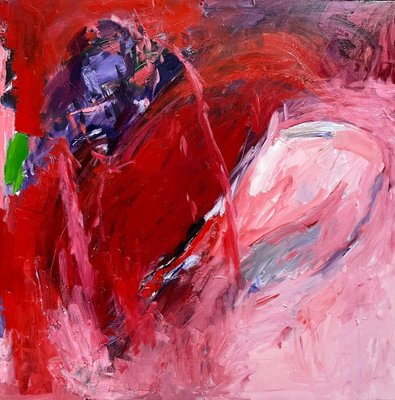 Doïna Vieru, Red, 2023, Oil on Canvas-CHG-2037124