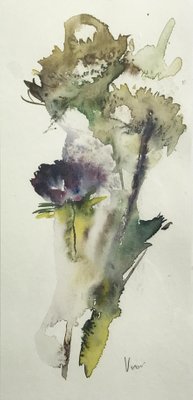 Doïna Vieru, Untitled 13, Ecuador, 2021, Watercolor on Hahnemuhle Paper-CHG-1101267