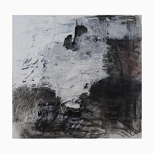 Doina Vieru, Untitled, 2019, Acrylic, Charcoal & Photographic Paper Marouflaged on Canvas-CHG-916910