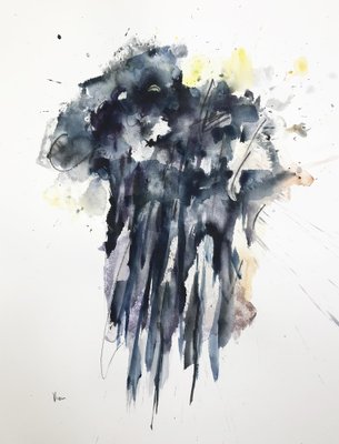 Doïna Vieru, Untitled, 2023, Watercolor & Ink on Paper-CHG-2037683