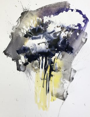 Doïna Vieru, Untitled, 2023, Watercolor & Ink on Paper-CHG-2037669