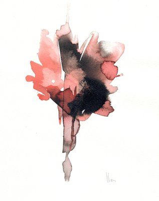 Doïna Vieru, Untitled 21, 2022, Ink on Canvas-CHG-1177833