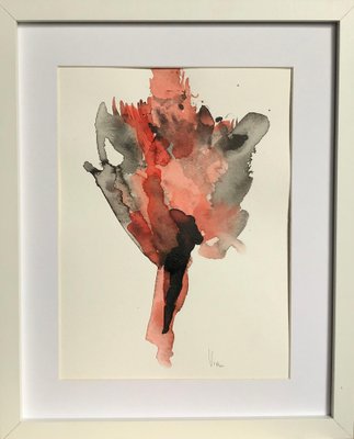 Doïna Vieru, Untitled 28, 2022, Ink on Canvas-CHG-1177839